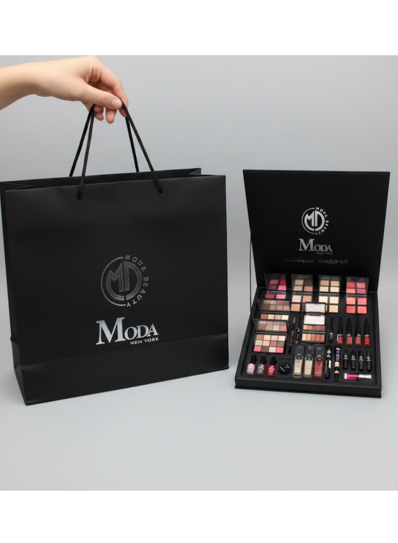 MODA BEAUTY Black Moda Box – Moda Makeup Box (30 Pieces) - Image 4